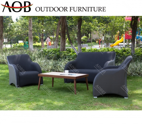 aob aobei 4 pieces outdoor garden hotel leisure fabric sectional sofa set